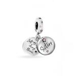 NASSIA Charm din Argint 925 Sisters Love 3.27g (210324-46)