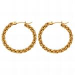 NASSIA Cercei Opera din Inox placati cu AUR 18K (89348)
