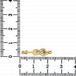 NASSIA Link din aur 14k - pentru bratara - vioara (250123-34)