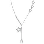 NASSIA Colier din argint 925 - Multi Stars Exclusive (291123-66)