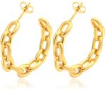 NASSIA Cercei Zumba din Inox placati cu AUR 18K (88013)