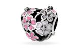 NASSIA Charm din Argint 925 Pink Heart 2.6g (180324-84)