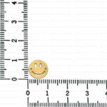 NASSIA Link din aur 14k - pentru bratara - smiley (250123-44)