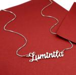 NASSIA Colier BOX din argint 925 cu nume Luminita (200422-53)