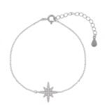 NASSIA Bratara North Star din Argint 925 (291123-44)
