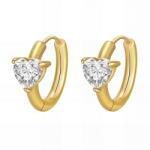 NASSIA Cercei Principessa din Inox placat cu AUR 18K (89995)