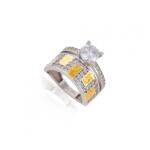NASSIA Inel dublu din argint 925 6.3g, M53 (261023-14b)