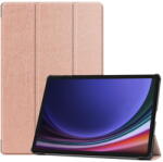Techsuit Husa pentru tableta Samsung Galaxy Tab S9 Plus / S9 FE Plus / S10 Plus, Accesorio FoldPro, Roz-Auriu (KF2317027)