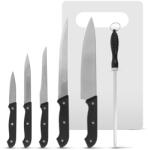 Family Collection Konyhai késkészlet - élezővel, vágódeszkával (57570)