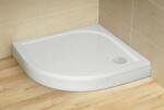 Radaway Paros A íves műmárvány zuhanytálca állítható lábakkal + szifon! - 80x80 cm (MBA8080-03-1)