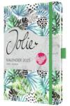 SIGEL Naptár, A5, heti, 2025, kemény borító, SIGEL "Jolie Green Jungle Fever (SIJ5355) - hazunktajan