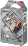 Instax Fujifilm set 10 bucati film instant Stone Grey pentru aparat foto Instax Mini (INSTAXMINI10-SG)