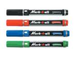 STABILO Alkoholos marker, 1, 5-2, 5 mm, kúpos, STABILO "Mark-4-all", piros (TST65140) - hazunktajan