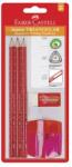Faber-Castell Grafitceruza szett, HB, háromszögletű, vastag FABER-CASTELL (TFC116535) - hazunktajan