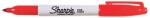 Sharpie Alkoholos marker, 1 mm, kúpos, SHARPIE "Fine Point", piros (SR810940)