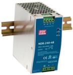 MEAN WELL NDR-240-48 48V 5A 240W DIN sínre szerelhető tápegység (NDR-240-48)