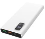Platinet Polymer PD 3.0 QC 10000mAh White, 191222, Powerbank (PMPB10WQC726W)