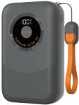 Dudao K21 Pro Mini hordozható külső akkumulátor, 20000 mAh, 22, 5 W, USB/USB-C, szürke