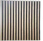 Unic Spot 4 db dekoratív akusztikus terelőlap készlet UnicSPot design 7150133, MDF, 1, 44 m2 fedett felület, 600x600x210 mm, tölgy (7150133)