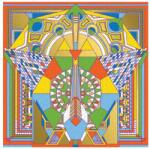 Galison 57815 - Imperial Hotel Peacock Rug, Frank Lloyd Wright - 500 db-os Fóliás puzzle (57815)