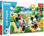Trefl Puzzle Trefl Maxi, Disney Mickey Mouse, Intre Prieteni, 24 piese Puzzle