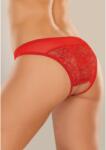  Allure Crotchless Enchanted Belle Panty Red - sexyelephant