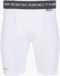 Shock Doctor Kompressziós rövidnadrág lágyékvédővel Shock Doctor Compression fehér