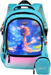 DACO Ghiozdan scoala DACO GH3011, 38 cm, Turcoaz, motiv Fairy (GH3011)
