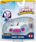 Jazwares Spidey Pókember fém autó 7, 5 cm - Ghost Spider