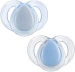 Tommee Tippee Suzete ortodontice Tommee Tippee - Night Time, 6-18 luni, 2 buc, albastru (43336299)