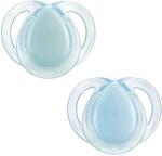 Tommee Tippee Suzete ortodontice Tommee Tippee - Night Time, 0-6 luni, 2 buc, albastru (43338099)