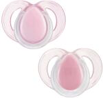 Tommee Tippee Suzete ortodontice Tommee Tippee - Night Time, 6-18 luni, 2 buc, roz (43336299)