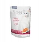 Dolina Noteci ! újdonság! Nedves Macskaeledel Lazaccal 100G Tasak Piper
