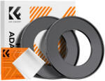K&F Concept K&F Step Up Filter Ring 52-82mm*2pcs, +Vacuum Cleaning Cloth*1 (KF05.352)