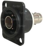 Canare 12G-SDI Panel Mount Bulkhead BNC Receptacle (BCJ-JRUDBK) (BCJ-JRUDBK)
