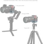 SmallRig Bottom Mount Plate for Sony Alpha 7C II / Alpha 7CR (Silver) 4439 (4439)