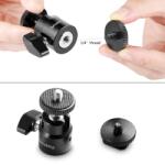 SmallRig 1/4" Camera Hot shoe Mount with Additional 1/4" Screw (2pcs Pack)2059 (2059)