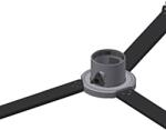 Cartoni Heavy Duty /MLS HD Spreader Elevation unit (S733)