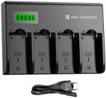 K&F Concept K&F NP-F 4-Channel Charger with LCD Display, EU power plug (KF28.0045EU)