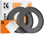 K&F Concept K&F Step Up Filter Ring 55-82mm*2pcs, +Vacuum Cleaning Cloth*1 (KF05.353)