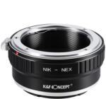 K&F Concept K&f High Precision Lens Adapter Mount, Nik-nex (kf06.068)