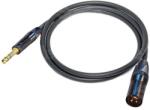 Canare L-2T2S microphone cable 6, 0mm, XLR (M) / JACK TRS 6, 3mm 1m, BLK (CA-2TS-M/TRS-BLK-1)
