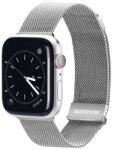 Dux Ducis Apple Watch S1/2/3/4/5/6/7/8/SE Milánói Fém Szíj 42/44/45 mm - Ezüst