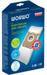Worwo Porzsák Electrolux Philips Aeg Worwo ELMB01K Készülékhez 4 Db (WOKO002)