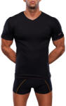 J.PRESS B62 Alsópóló V-nyakú Rövid Ujjú L-es fekete (B62 L fekete)