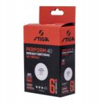 STIGA Asztalitenisz labdák Stiga Perform 3-Star 6 db white Os (BALL PERFORM 3-STAR 6-PACK)