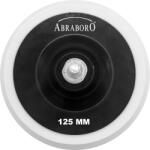 ABRABORO 2in1 (M14 és Ø8 mm) tépőzáras gumitányér, Ø125 mm, 3 db/csomag (050712500001)