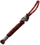 WARAGOD Paracord Spartan keyring Nénar, roșu