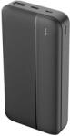  Power Bank, 1xUSB / 2xType-C, 20000 mAh, 20W, fekete, Maxlife MXPB-02