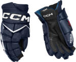 CCM JetSpeed FT8 Pro Navy/White Senior Hokikesztyűk 15 hüvelyk
